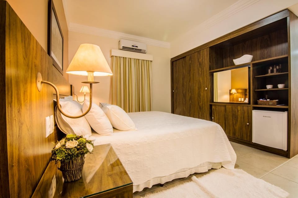 Minibar, desk, blackout drapes, free WiFi