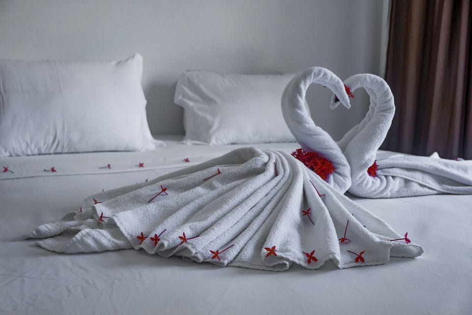Double or Twin Room | Desk, blackout drapes, bed sheets