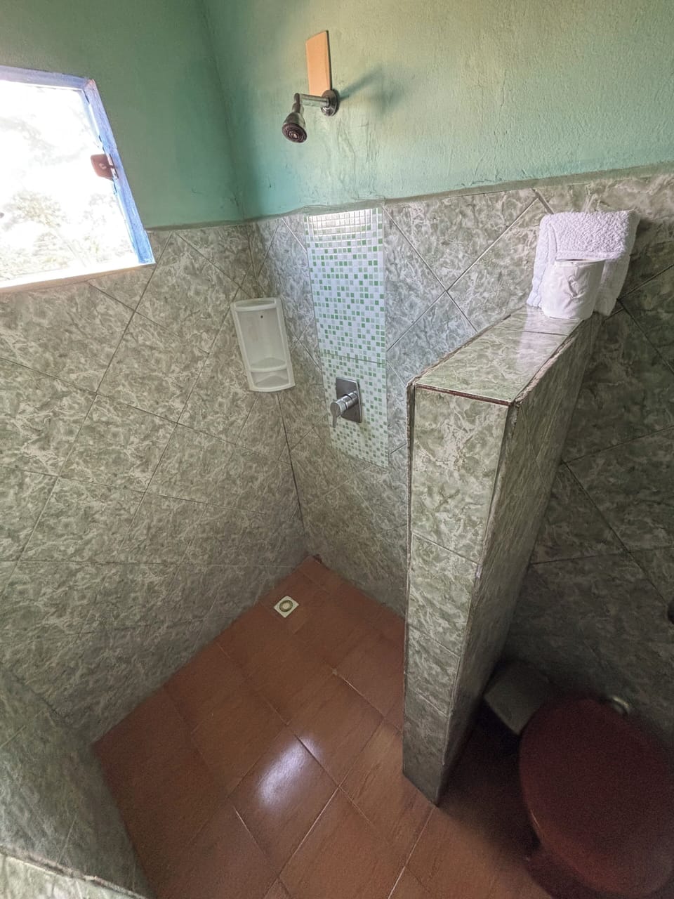 TRIPLE | Bathroom | Shower, towels, soap, toilet paper