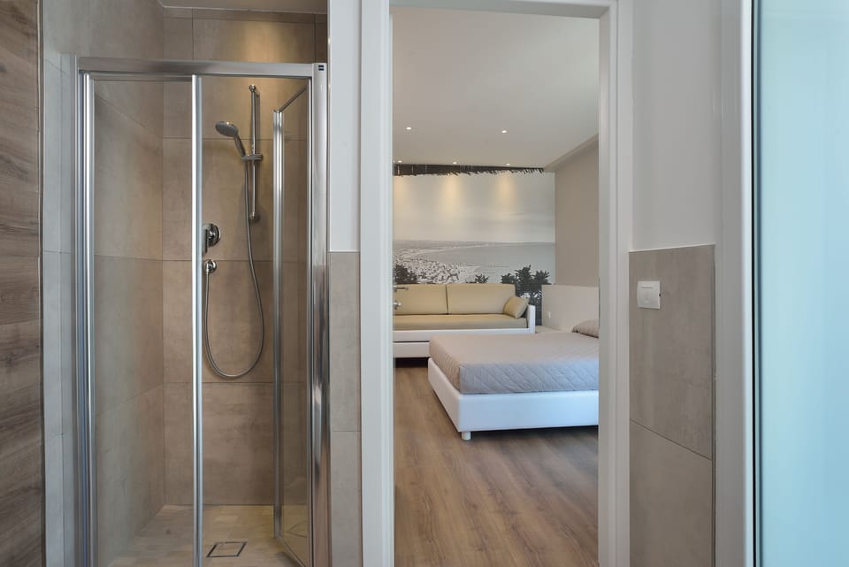 Superior Quadruple Room, Accessible, Balcony | In-room safe, desk, soundproofing, free WiFi