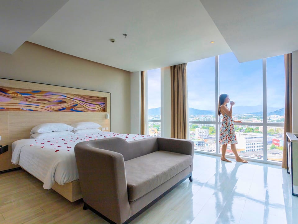 Executive Room, 1 King Bed | View from room