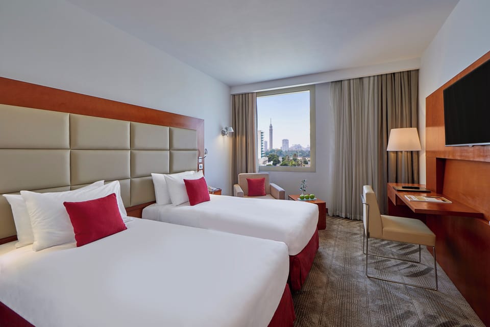 Room, 1 Double Bed (Side Nile View) | 1 bedroom, down comforters, minibar, in-room safe