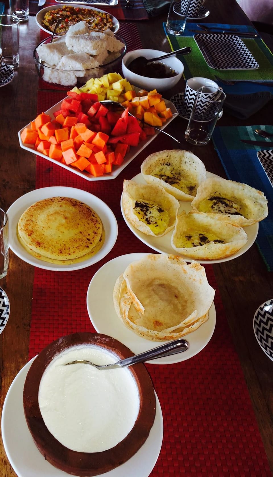 Free daily local cuisine breakfast