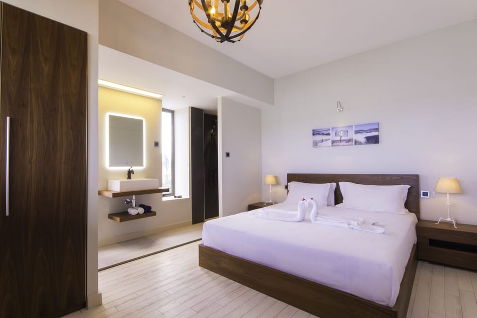 Standard Double Room, 1 King Bed, City View | Premium bedding, in-room safe, desk, soundproofing