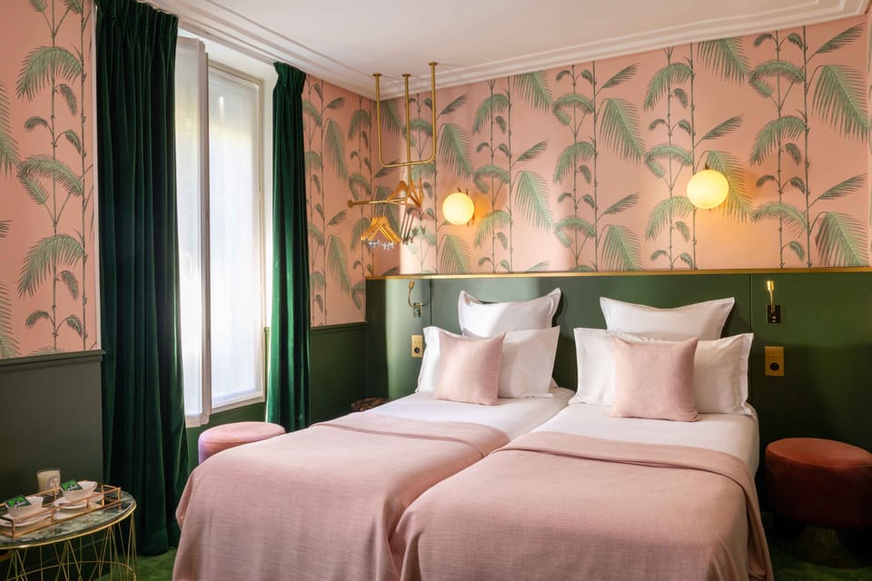 Twin Room | Premium bedding, Select Comfort beds, desk, soundproofing