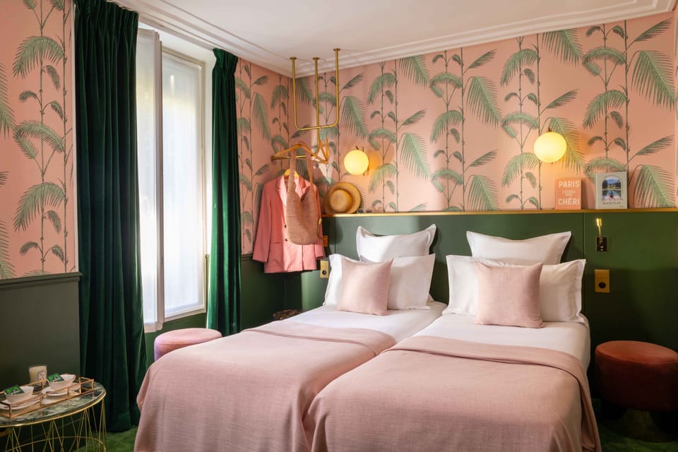 Twin Room | Premium bedding, Select Comfort beds, desk, soundproofing