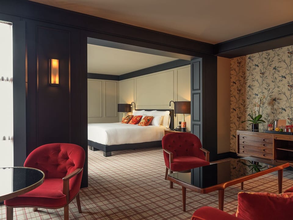 Wittmore Suite | Minibar (free items), in-room safe, blackout drapes, soundproofing