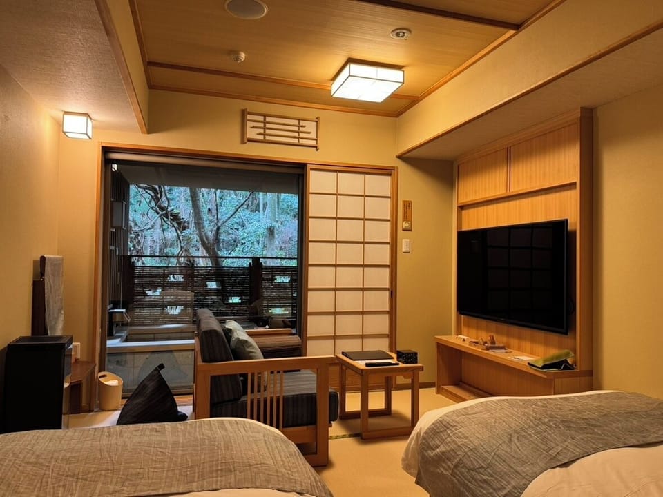 Twin Room | Down comforters, in-room safe, free WiFi