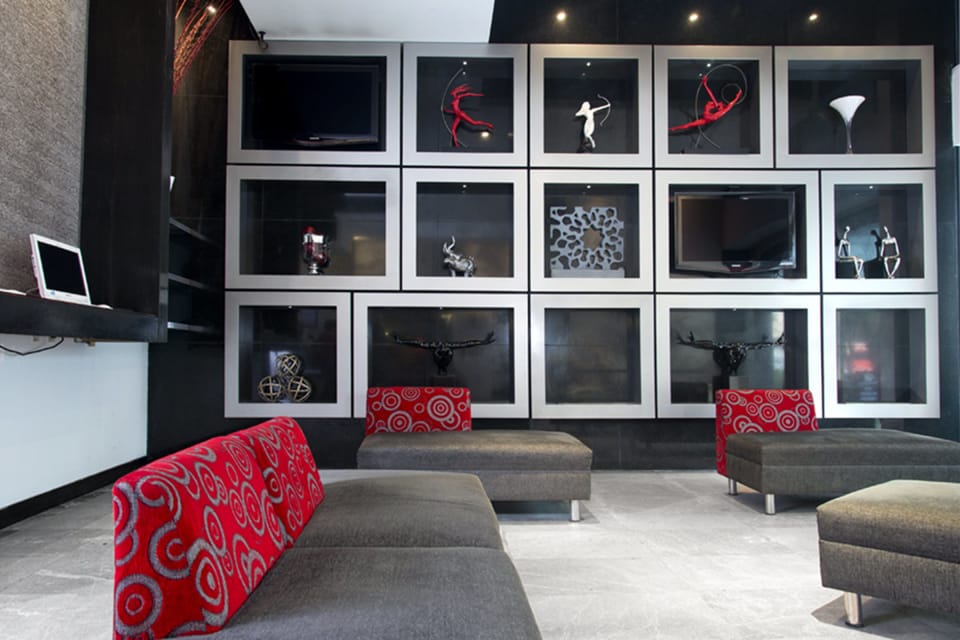 Lobby sitting area