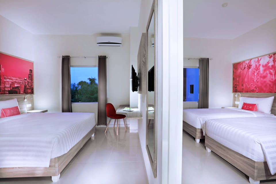 In-room safe, desk, soundproofing, iron/ironing board (on request)