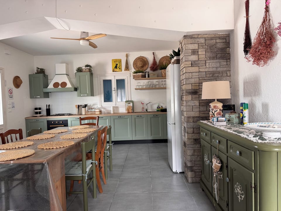 Family Villa, Multiple Bedrooms, Kitchen, Pool View | Private kitchen | Fridge, microwave, dishwasher, espresso maker