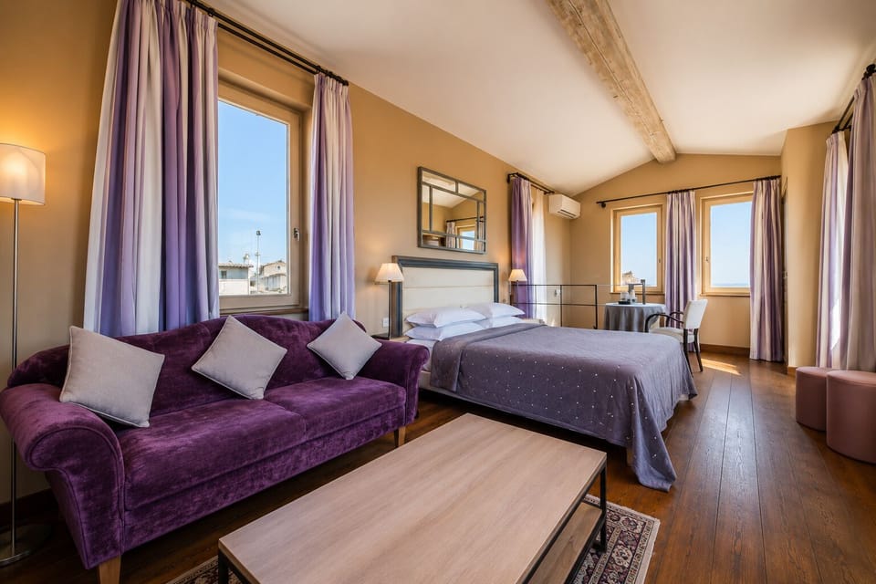 Suite Junior, 1 lit double, vue sur la ville (Belvédère) Panoramique | Premium bedding, minibar, in-room safe, desk