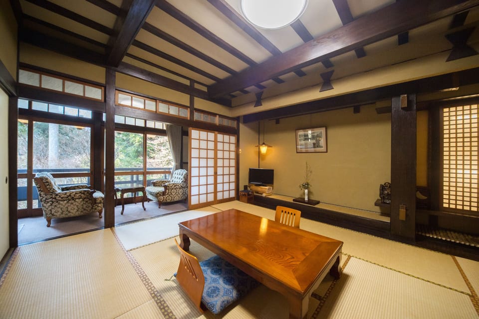 Japanese Room with Toilet, 10 Tatami mats | Desk, free WiFi, bed sheets