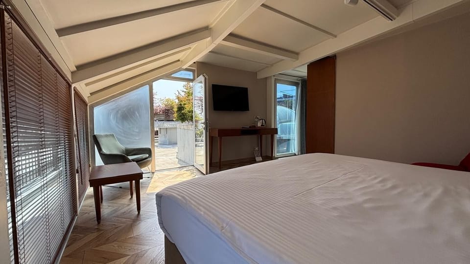Standard Double Room, 1 Double Bed | Premium bedding, minibar, in-room safe, desk