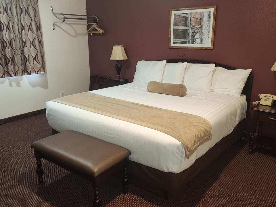 Deluxe Room, 1 King Bed (No Pets Allowed) | Desk, cribs (surcharge), rollaway beds (surcharge), WiFi (free)