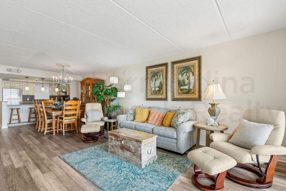 Condo, 2 Bedrooms | Living area | Flat-screen TV, DVD player