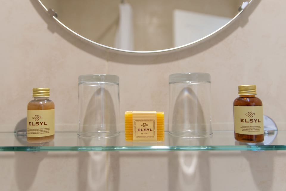 Standard Room, 1 Twin Bed, Non Smoking | Bathroom amenities | Combined shower/tub, eco-friendly toiletries, hair dryer, towels