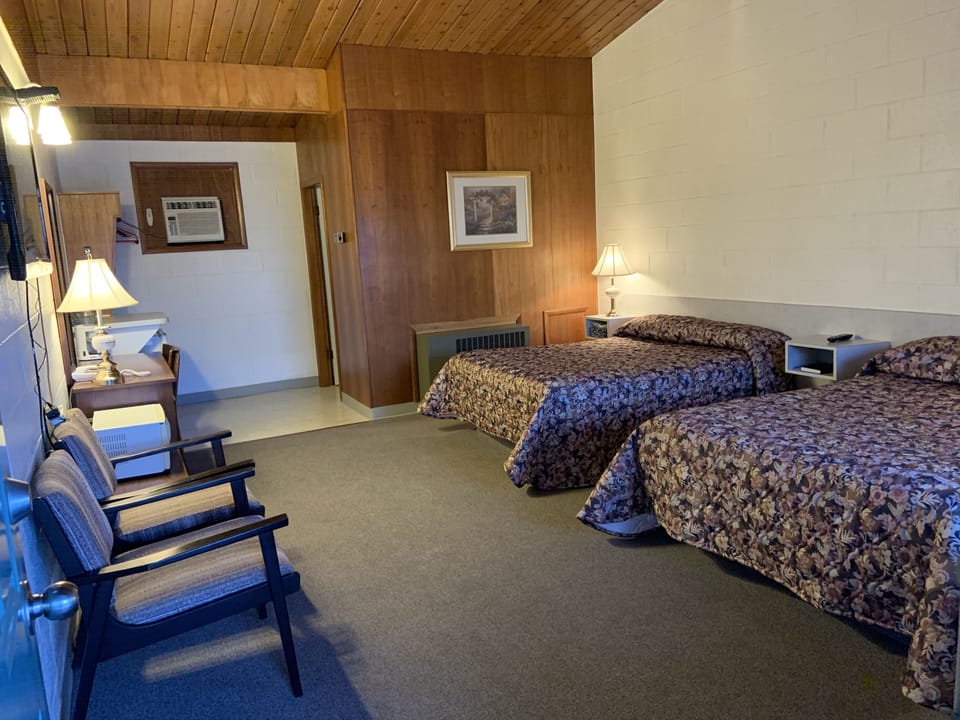 Standard Room, 2 Double Beds | Desk, blackout drapes, WiFi (free), individually decorated