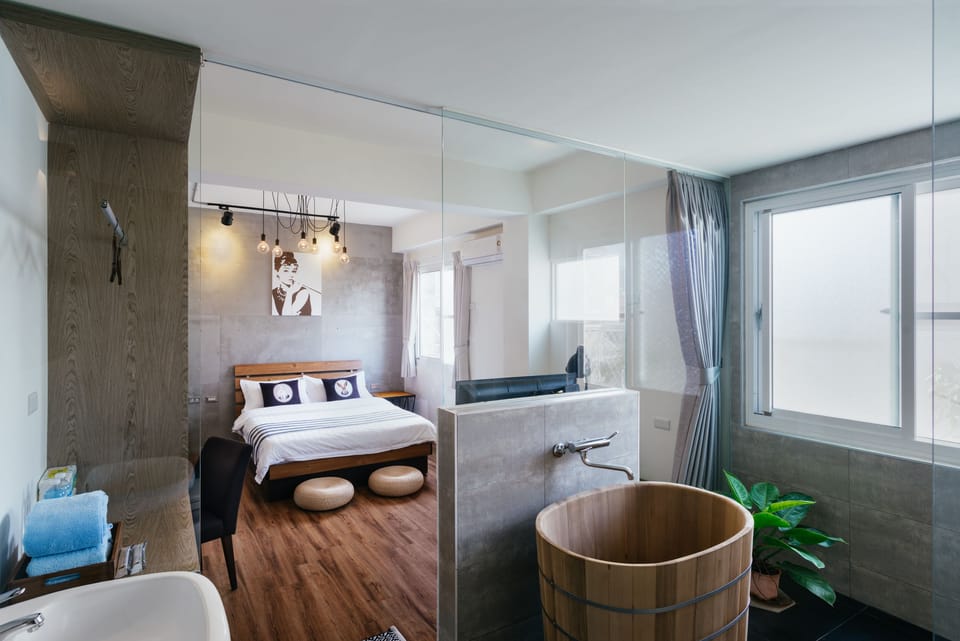 Hepburn | 1 bedroom, individually furnished, desk, blackout drapes