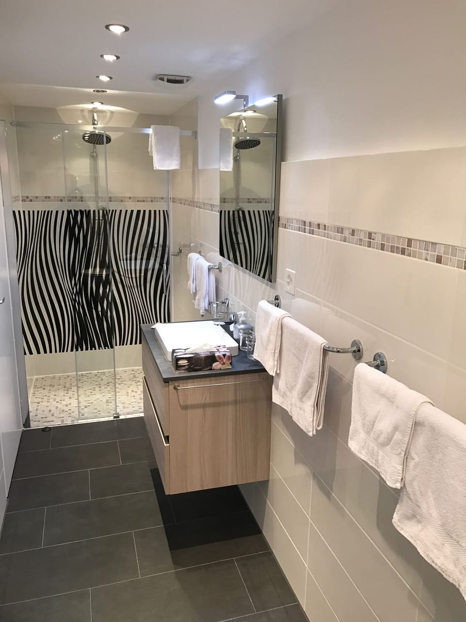 Family Room, 2 Bedrooms, Lake View | Bathroom | Shower, rainfall showerhead, free toiletries, towels