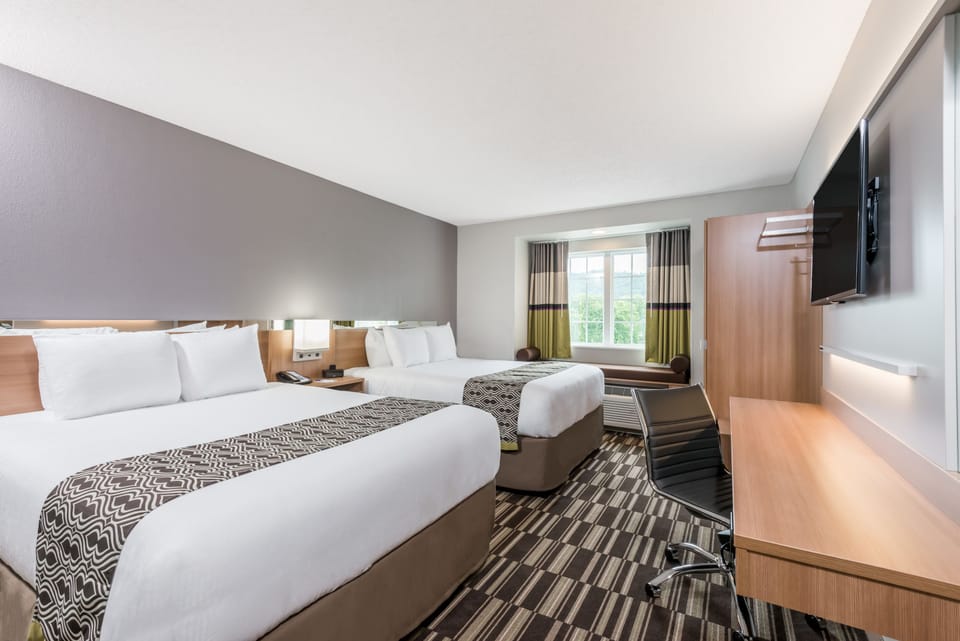 Traditional Room, 2 Queen Beds | Desk, iron/ironing board, free cribs/infant beds, free rollaway beds