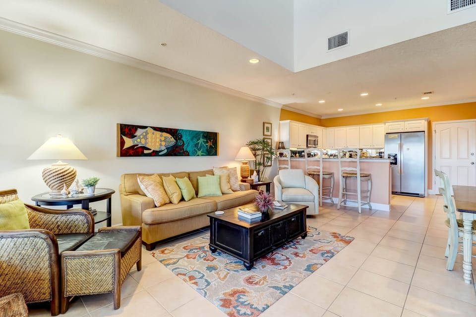 Condo, 3 Bedrooms | Living area | TV, DVD player