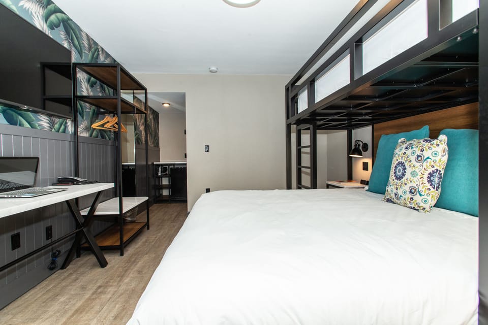 Desk, iron/ironing board, free WiFi, bed sheets