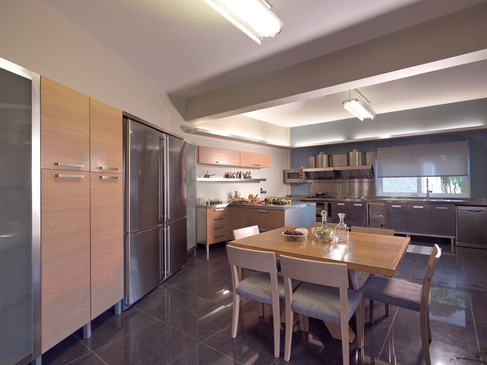 Villa, 6 Bedrooms, Private Pool | Private kitchen | Full-size fridge, microwave, oven, stovetop