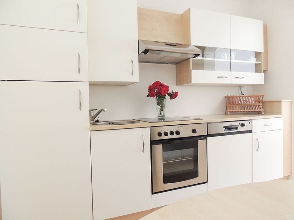 Comfort Condo, 1 Bedroom, Mountain View, Garden Area (Top 1) | Private kitchen | Full-size fridge, oven, stovetop, dishwasher