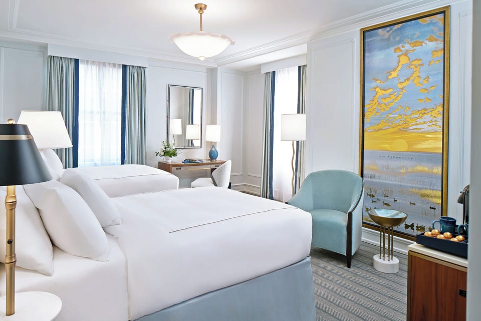 Deluxe Double Room | Premium bedding, in-room safe, desk, laptop workspace