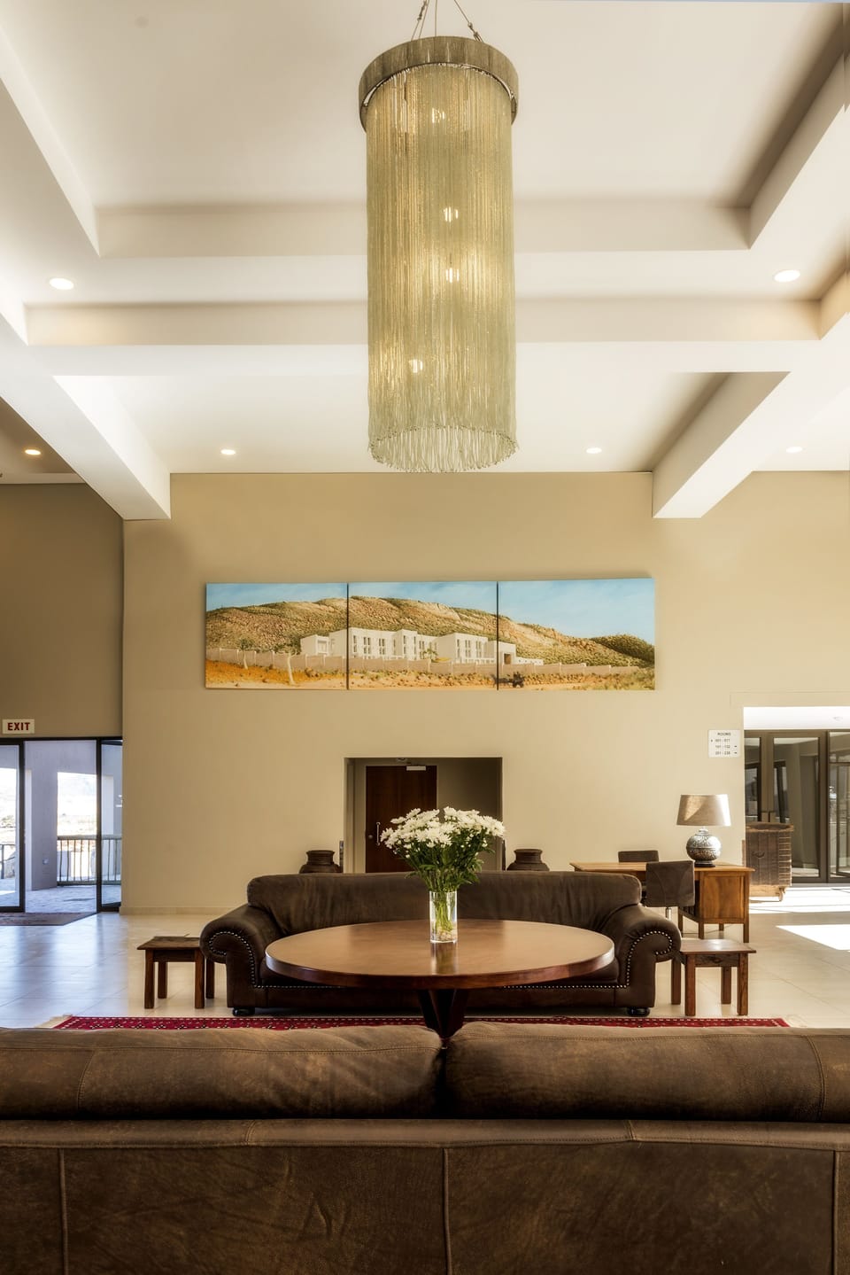 Lobby sitting area
