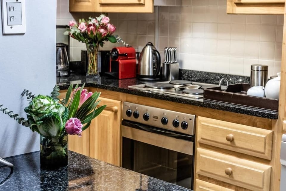 City Apartment, 3 Bedrooms, Non Smoking, City View | Private kitchen | Full-size fridge, microwave, oven, stovetop