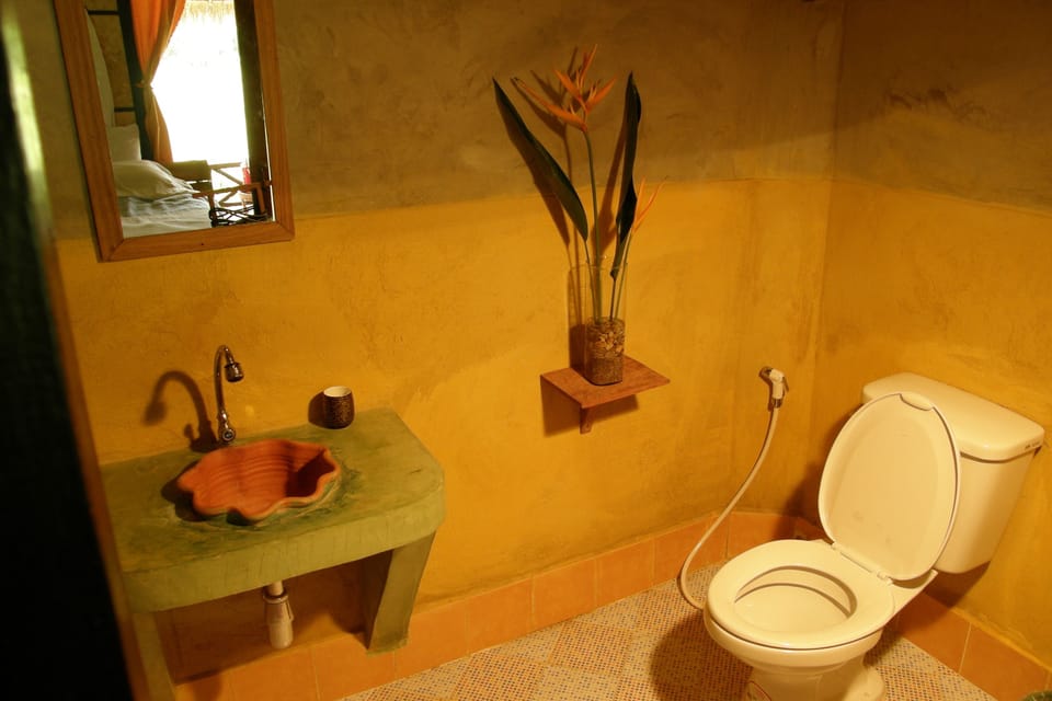 Standard Double Room | Bathroom | Shower, free toiletries, towels