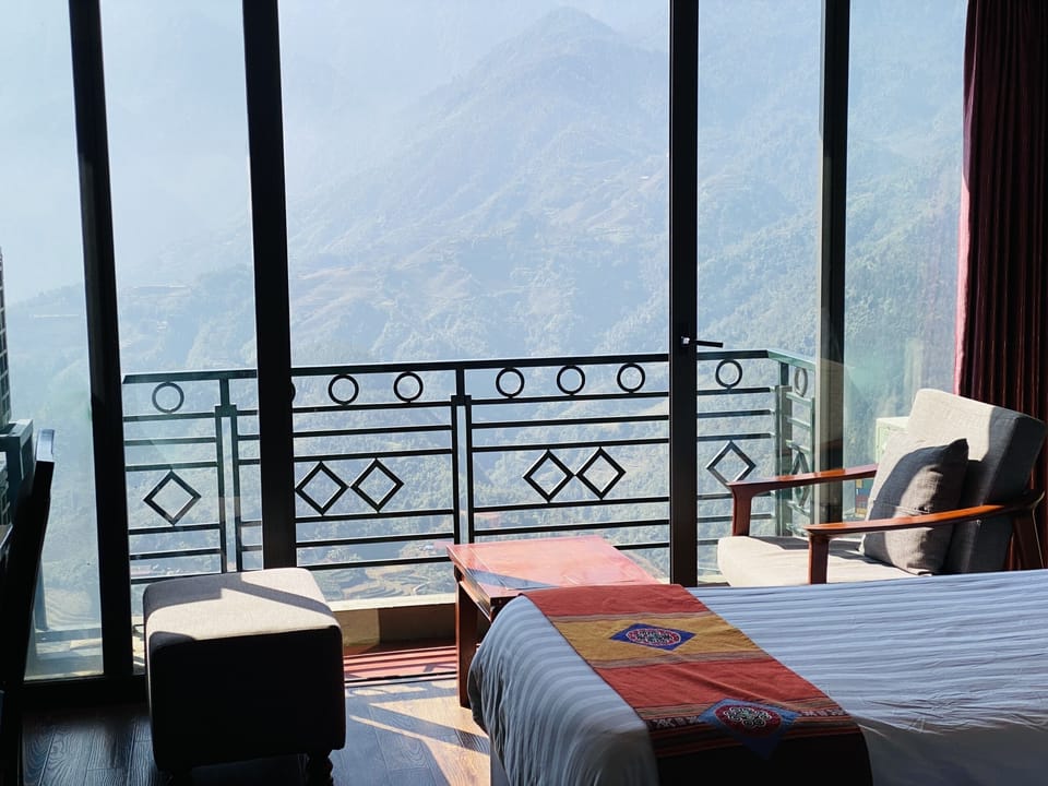 Family Triple Room, Balcony, Valley View | Minibar, in-room safe, desk, soundproofing