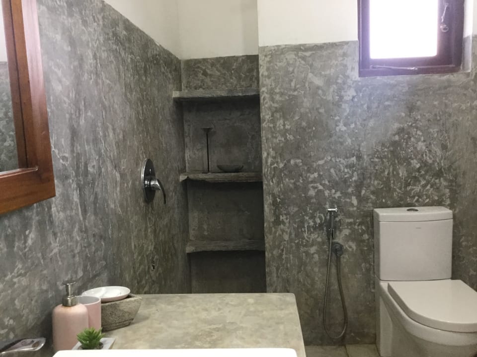 Superior Double Room | Bathroom | Designer toiletries, hair dryer, slippers, bidet