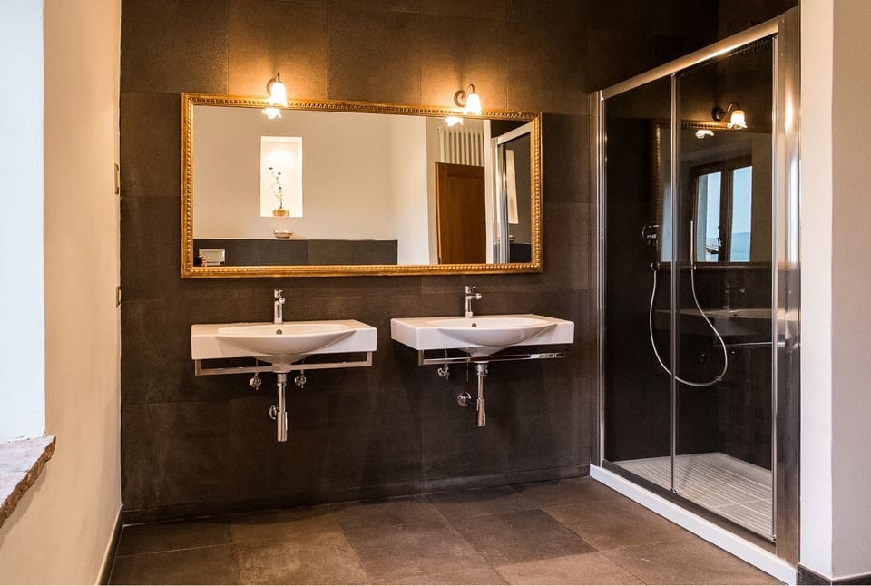 Suite (10) | Bathroom | Shower, free toiletries, hair dryer, towels