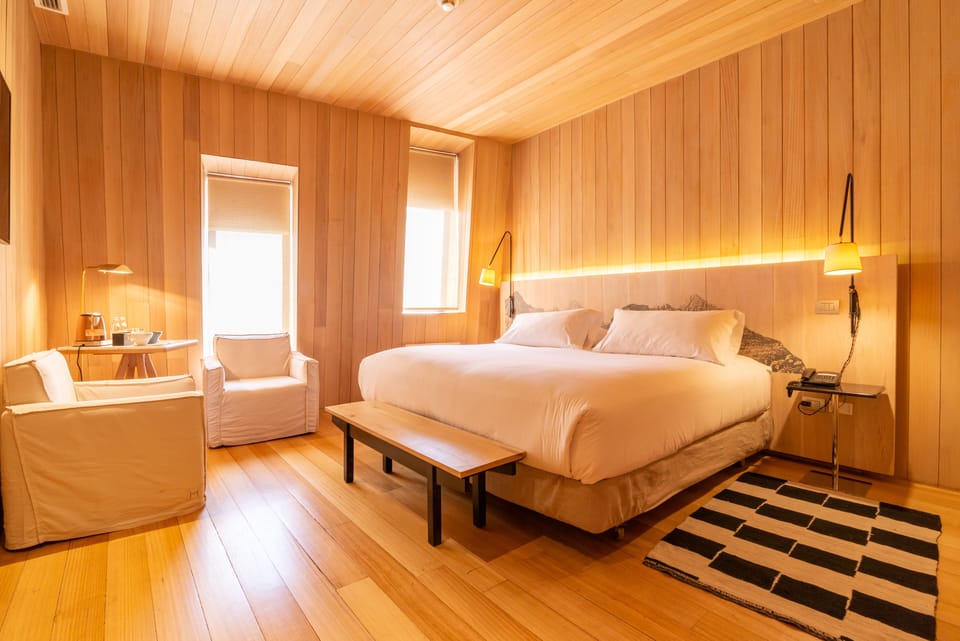 Premium bedding, down comforters, pillowtop beds, minibar