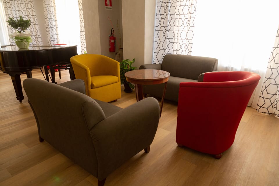 Lobby sitting area