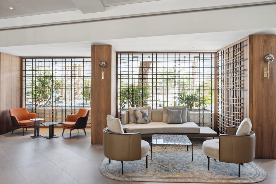 Lobby sitting area