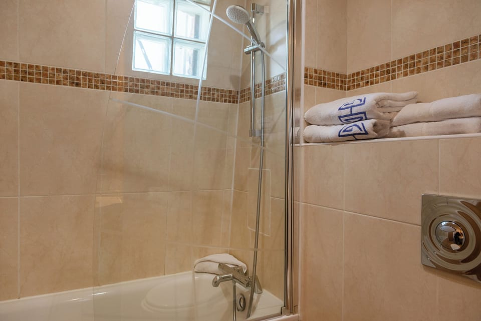 Traditional Room | Bathroom | Shower, free toiletries, hair dryer, towels