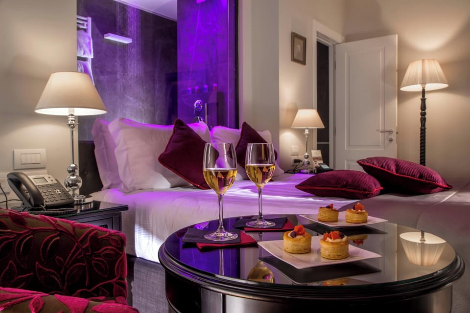 Deluxe Double Room | Frette Italian sheets, premium bedding, down comforters, pillowtop beds