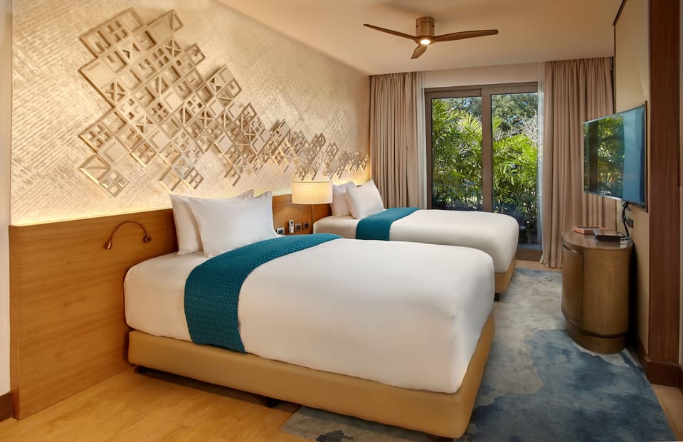 Deluxe Villa, Private Pool | In-room safe, desk, laptop workspace, iron/ironing board