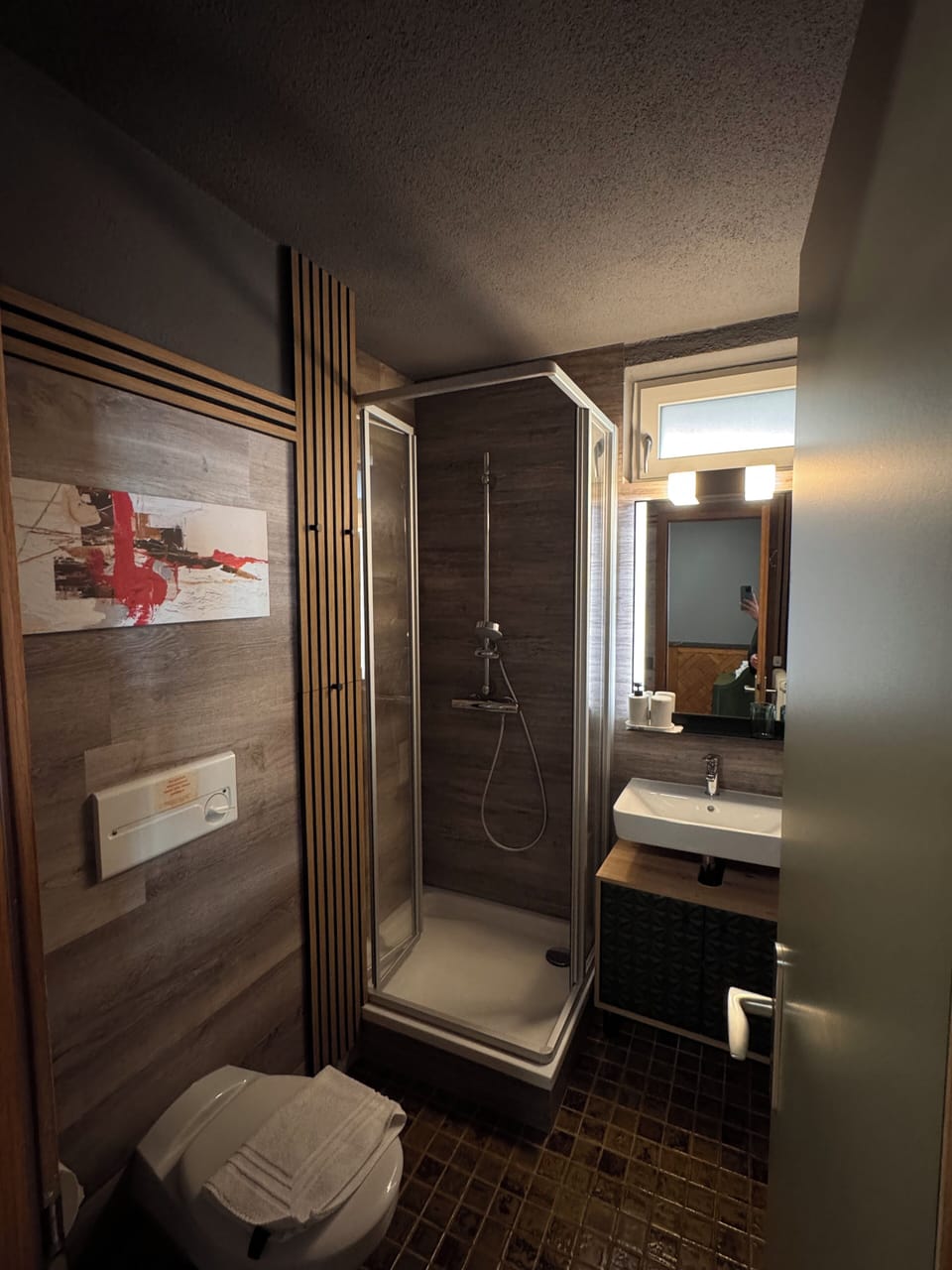 Standard Double Room | Bathroom | Shower, free toiletries, hair dryer
