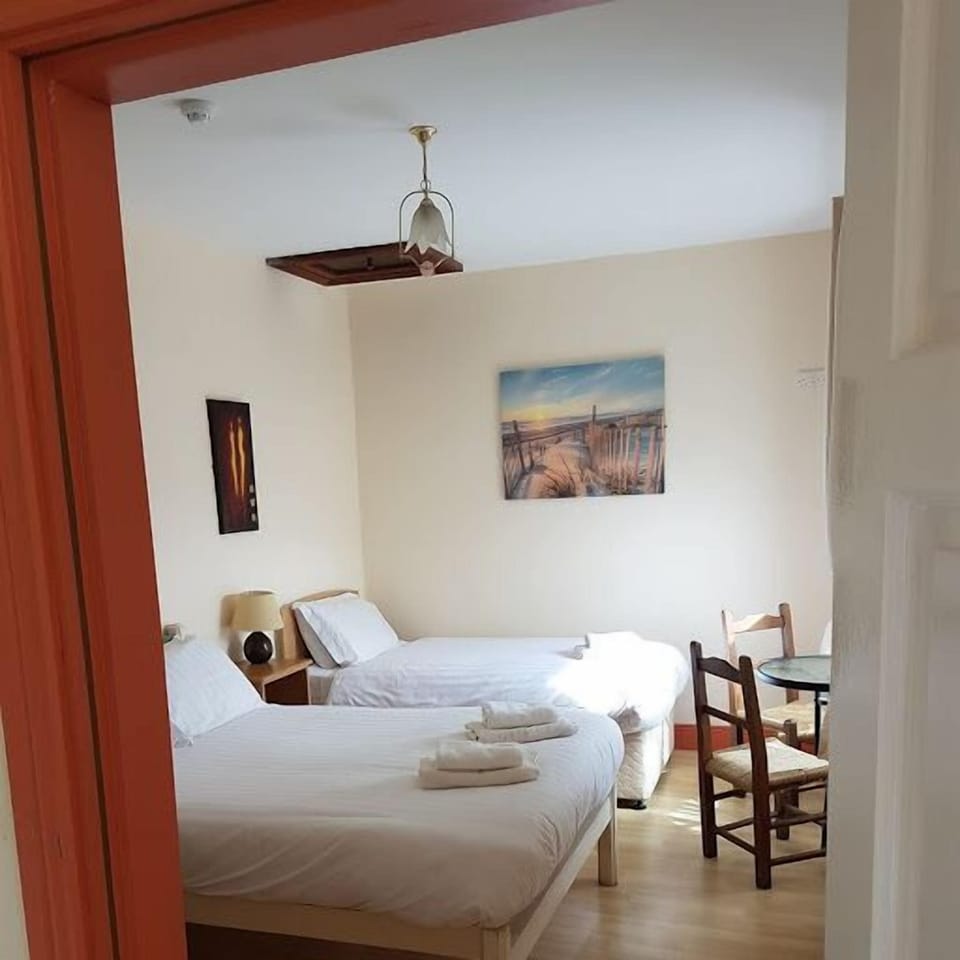 Desk, iron/ironing board, travel crib, free WiFi