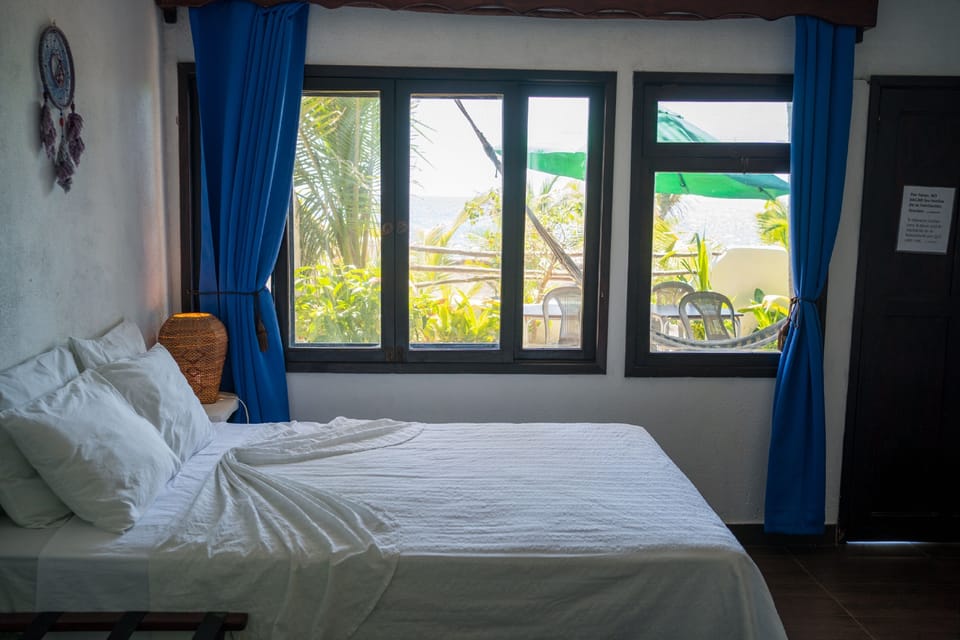 Quadruple Room with Sea View | Egyptian cotton sheets, premium bedding, Tempur-Pedic beds, bed sheets