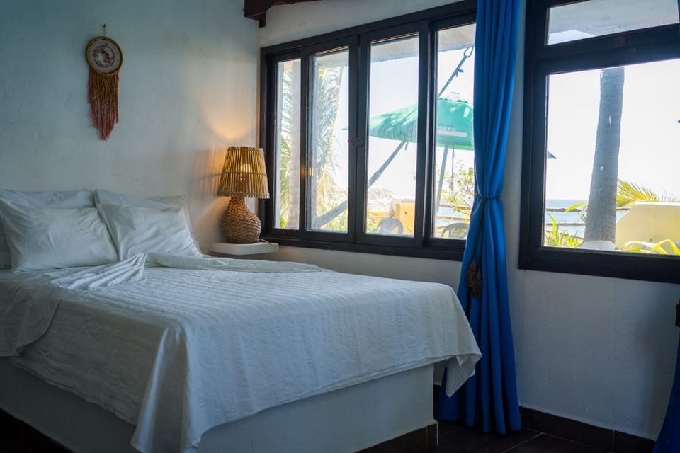 Quadruple Room with Sea View | Egyptian cotton sheets, premium bedding, Tempur-Pedic beds, bed sheets