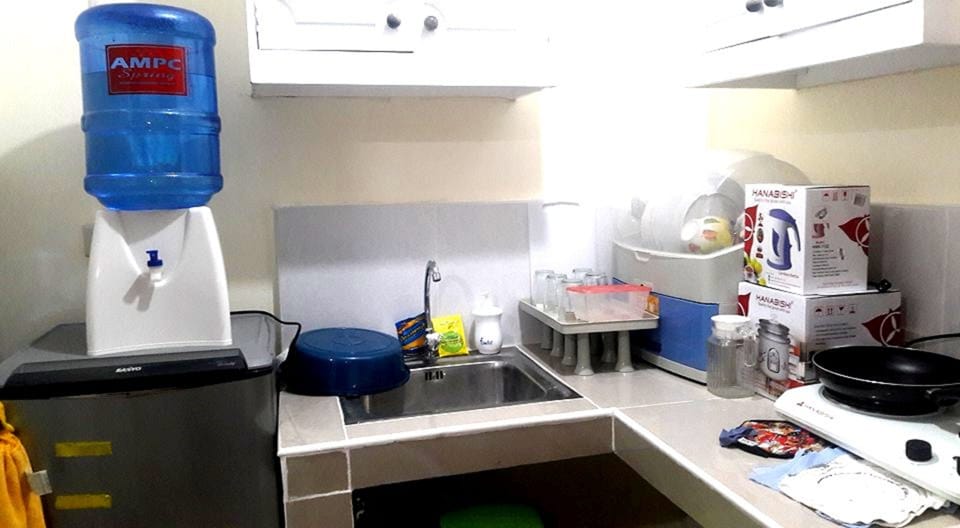 Family Studio | Private kitchen | Rice cooker, cookware/dishes/utensils
