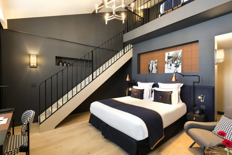 Duplex (Saint-Anne) | Minibar, in-room safe, desk, blackout drapes