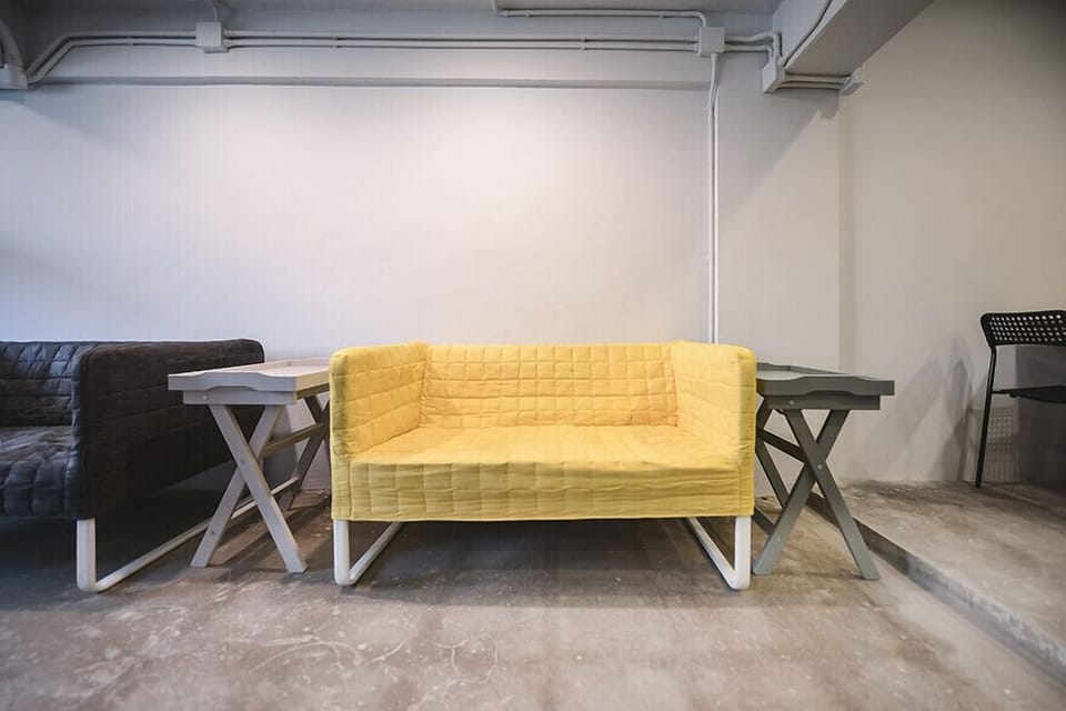 Lobby sitting area