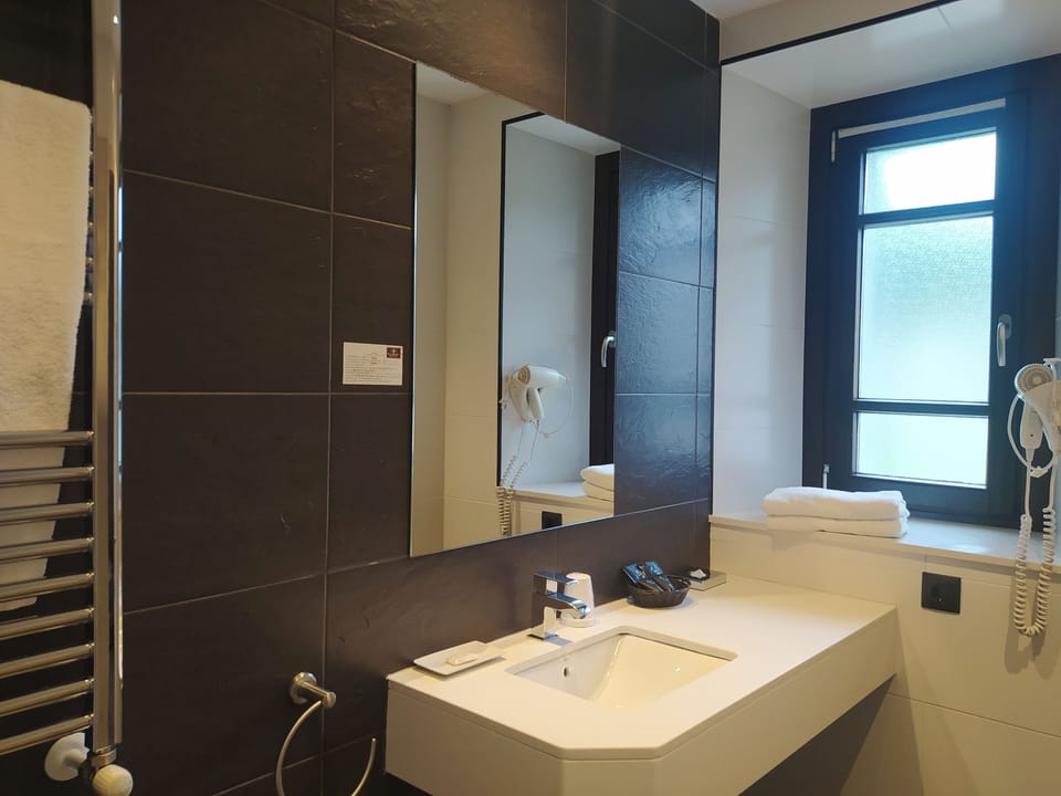 Standard Double Room | Bathroom | Shower, free toiletries, hair dryer, towels